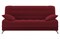 Диван прямой Анна  Красный книжка - фото 159532