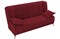 Диван прямой Анна  Красный книжка - фото 159535
