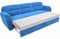 Диван прямой Бостон Plush Blue дельфин - фото 160946