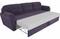 Диван прямой Бостон Plush Violet дельфин - фото 160956