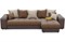 Диван угловой Дубай Brown Еврокнижка - фото 161054