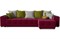 Диван угловой Дубай Simpl Еврокнижка Красный - фото 161075