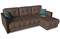 Диван угловой Флорида XL Loft коричневый - фото 161222