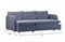 Диван угловой Беллано Blue - фото 161302