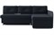 Диван угловой Бруно Dark Blue еврокнижка - фото 161394