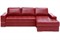 Диван угловой Матео Red кожаный - фото 167555