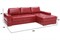 Диван угловой Матео Red кожаный - фото 167558