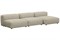 Диван модульный угловой Фиджи-7 Beige - фото 167666