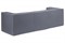 Диван модульный Флет Plush Grey - фото 168012