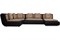 Диван модульный угловой Кормак-3 Plush Coffee - фото 168260