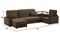 Диван угловой Даллас П-образный Brown - фото 168284
