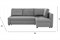 Диван угловой Поло Серый - фото 168431