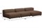 Диван модульный угловой Фиджи-7 Brown - фото 168547