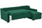 Диван угловой Непал Изумруд - фото 168551