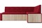 Кухонный диван Бали Кордрой Red - фото 168771