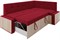 Кухонный диван Бали Кордрой Red - фото 168775