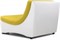Диван модульный угловой Монреаль-3 Plush Yellow - фото 169299