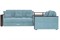 Диван угловой Прага Plush Light Блу - фото 169321
