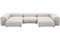 Диван модульный угловой Фиджи-П White - фото 169422