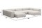 Диван модульный угловой Фиджи-П White - фото 169423