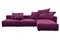 Диван модульный угловой Фиджи Фиолет - фото 169437
