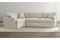 Диван модульный угловой Марсия Милк - фото 169455