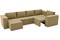 Диван модульный Лофт П-образный Light Brown - фото 169465