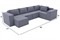 Диван модульный Лофт П-образный Grey - фото 169493