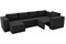 Диван модульный Лофт П-образный Black - фото 169518