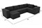 Диван модульный Лофт П-образный Black - фото 169521