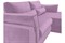 Диван угловой Пекин Вельвет Лилак - фото 169772