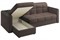 Диван угловой Неаполь Plush Brown - фото 170764