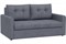 Диван Лео Plush Grey - фото 170768