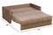 Диван Доминик Plush Coffee - фото 171553