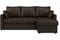 Диван угловой Риммини Brown кожаный - фото 172596