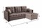 Диван угловой Техас Вельвет Бархат Coffee - фото 172658