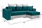 Диван угловой Айрон Изумруд - фото 172796