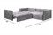 Диван угловой Чилетти Лонг Grey - фото 172835