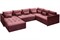 Диван угловой Чилетти П-образный Red - фото 172900