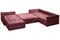 Диван угловой Чилетти П-образный Red - фото 172903