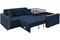 Диван угловой Прага Plush Блу - фото 173011
