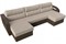 Диван угловой Форсайт Сountry Beige-Brown - фото 173250