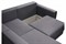 Диван угловой Мэдисон Лонг Grey - фото 173268
