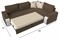 Диван угловой Николь Сountry Brown - фото 173361