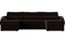 Диван угловой Форсайт Вельвет Brown - фото 173400