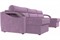 Диван угловой Форсайт Вельвет Лилак - фото 173527
