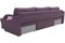 Диван угловой Форсайт Вельвет Лилак - фото 173531