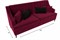 Диван Марк Вельвет Redвый-Black - фото 173757