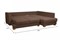 Диван угловой Плимут Мини Brown - фото 173895