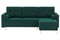 Диван угловой Белфаст Plush Изумруд - фото 175080